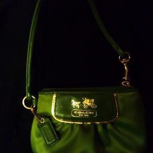 COACH Satin Wristlet-Authentic